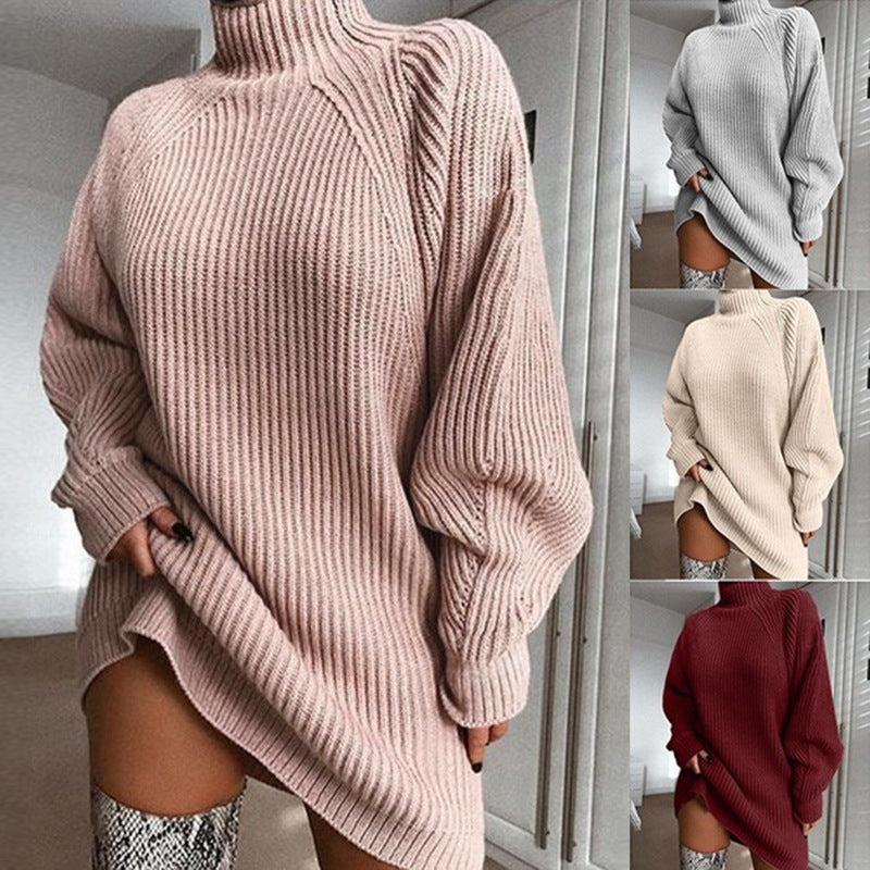 Laura™ Oversized High Neck Sweater