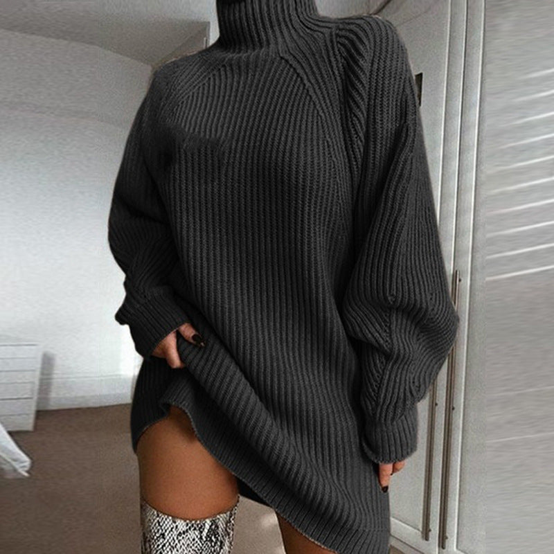 Laura™ Oversized High Neck Sweater