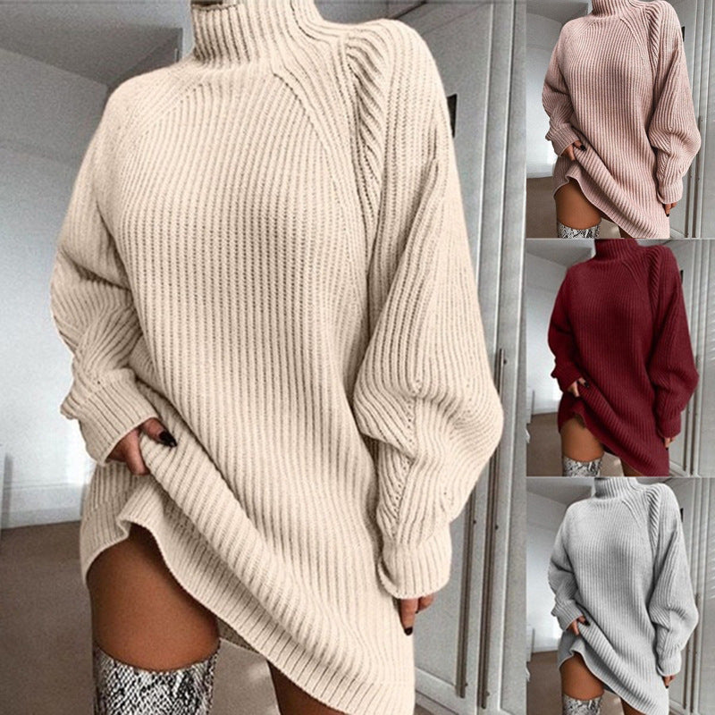 Laura™ Oversized High Neck Sweater