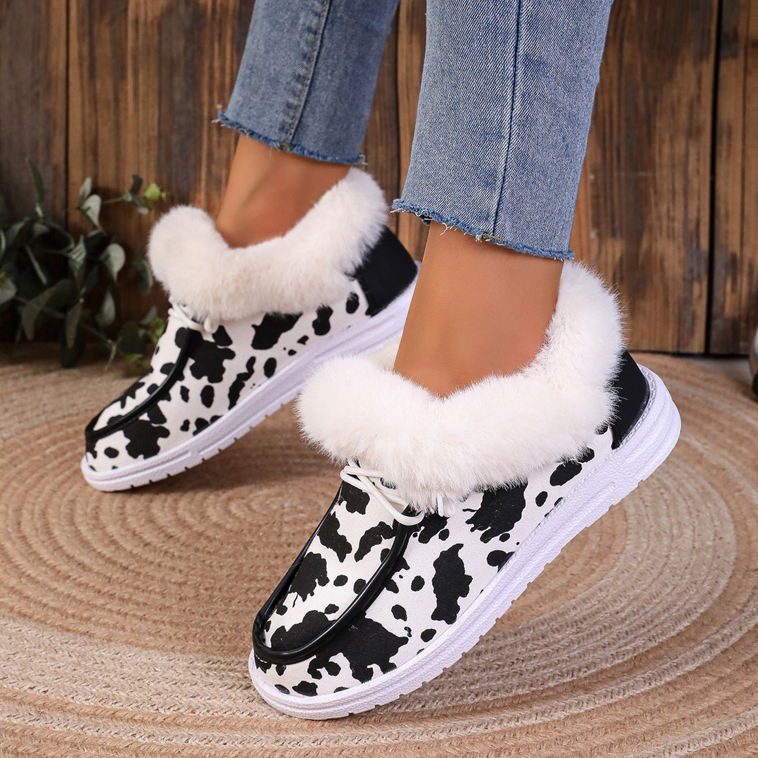 Ellen™ Slip-On Fluffy Snow Boots